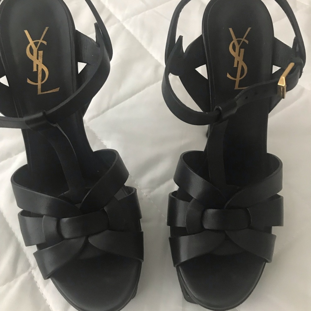 YSL Tribute shoes